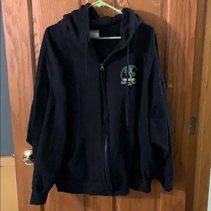 Daytona Beach zip-up hoodie